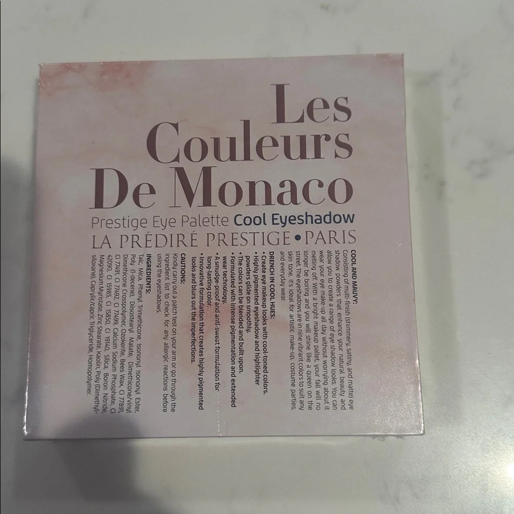 La Predire Prestige Les Couleurs De Monaco Eye Palette Warm Eyeshadow